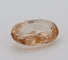 Gemstone Saphir orange non chauffé ovale 2,70 ct avec certificat CGL 58 Facettes 95