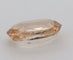 Gemstone Saphir orange non chauffé ovale 2,70 ct avec certificat CGL 58 Facettes 95