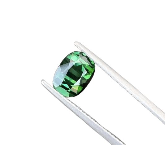 Gemstone Tourmaline verte - Pierre 2,08 ct taille coussin 58 Facettes 8