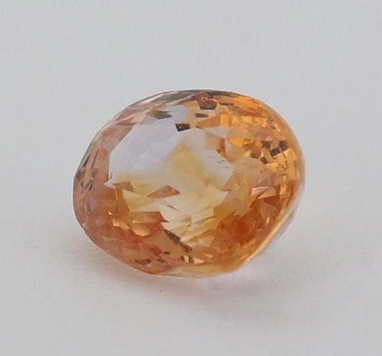 Gemstone Saphir padparadscha 1,10 ct non chauffé non traité avec certificat CGL 58 Facettes 94