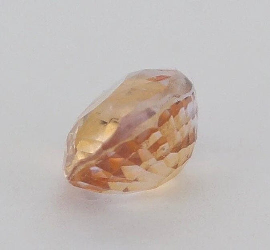 Gemstone Saphir padparadscha 1,10 ct non chauffé non traité avec certificat CGL 58 Facettes 94