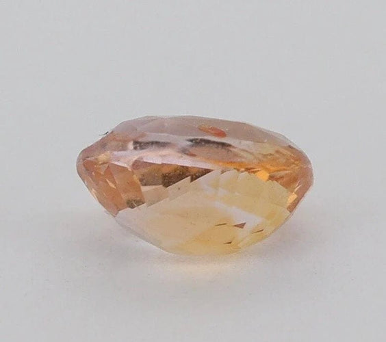 Gemstone Saphir padparadscha 1,10 ct non chauffé non traité avec certificat CGL 58 Facettes 94