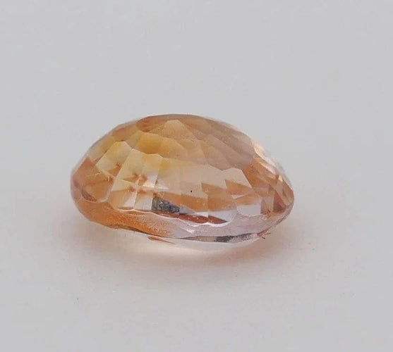 Gemstone Saphir padparadscha 1,10 ct non chauffé non traité avec certificat CGL 58 Facettes 94