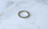 Bague 51.5 Alliance - Bague tour complet en or blanc et diamants 58 Facettes