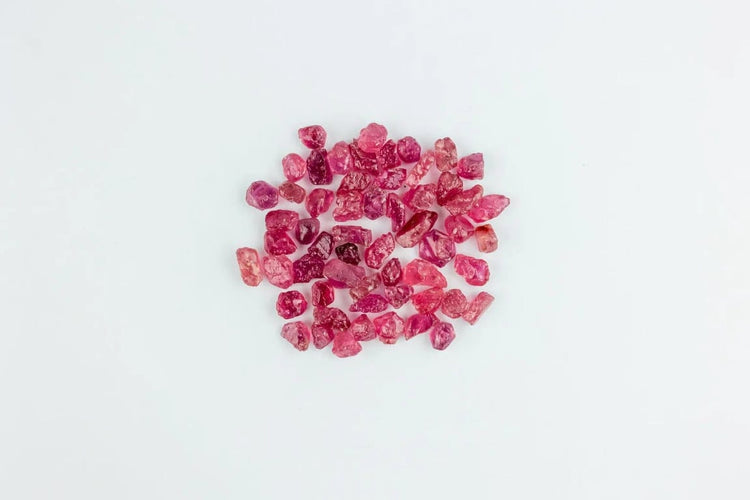 Gemstone Rubis - Lot de 60 ct non chauffés et non traités de Birmanie 58 Facettes 477