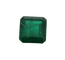 Gemstone Émeraude naturelle carrée 1,69 ct du Brésil, certificat GRS 58 Facettes 468