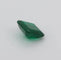 Gemstone Émeraude naturelle carrée 1,69 ct du Brésil, certificat GRS 58 Facettes 468