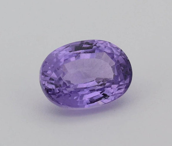Gemstone Saphir violet non chauffé de Sri Lanka - Pierre 1,26 ct 58 Facettes 441