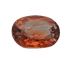 Gemstone Saphir padparadscha naturel ovale 0,46 ct avec certificat 58 Facettes 445
