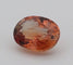 Gemstone Saphir padparadscha naturel ovale 0,46 ct avec certificat 58 Facettes 445