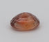 Gemstone Saphir padparadscha naturel ovale 0,46 ct avec certificat 58 Facettes 445
