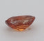 Gemstone Saphir padparadscha naturel ovale 0,46 ct avec certificat 58 Facettes 445