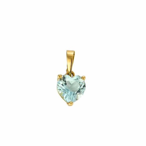 Pendentif Pendentif en or jaune 18 carats et topaze bleue 58 Facettes