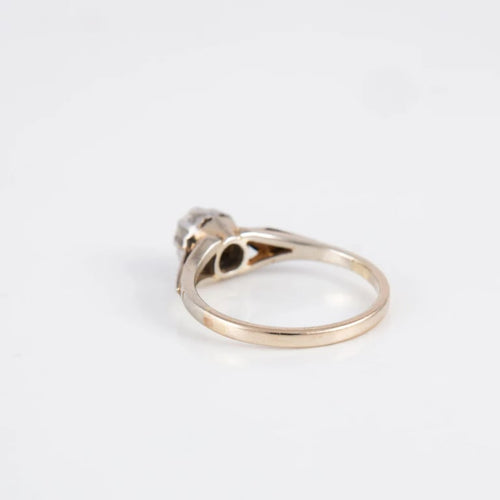 Bague 54 Solitaire - Bague en platine et diamant 0,30 ct 58 Facettes