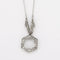 Collier Collier Art déco en platine avec diamants taille ancienne 58 Facettes