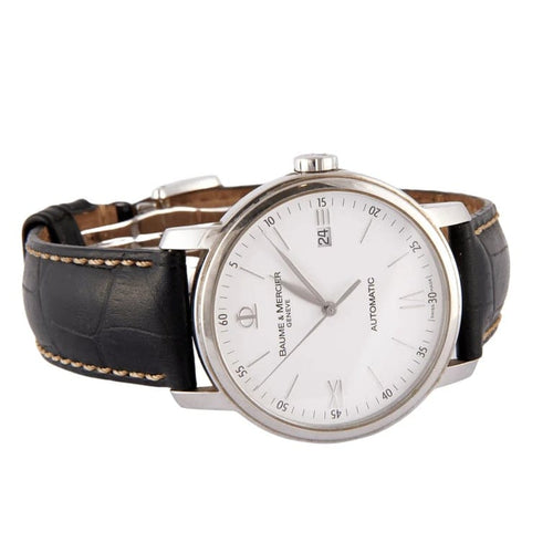 Montre Baume & Mercier - Montre homme automatique en acier 42 mm 58 Facettes