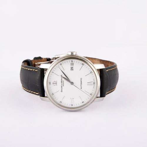 Montre Baume & Mercier - Montre homme automatique en acier 42 mm 58 Facettes