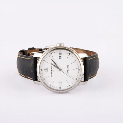 Montre Baume & Mercier - Montre homme automatique en acier 42 mm 58 Facettes
