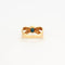 Bague 57 Bague saphir et diamants en or jaune 750 58 Facettes
