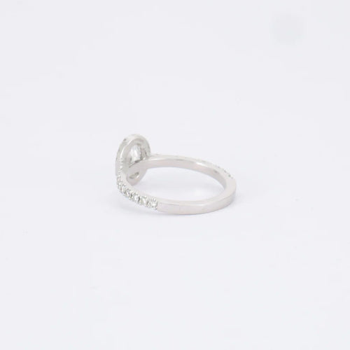 Bague 51 Bague de fiançailles en or 750 avec diamants 1 ct 58 Facettes