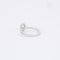 Bague 51 Bague de fiançailles en or 750 avec diamants 1 ct 58 Facettes
