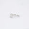 Bague 51 Bague de fiançailles en or 750 avec diamants 1 ct 58 Facettes