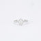 Bague 51 Bague de fiançailles en or 750 avec diamants 1 ct 58 Facettes