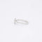 Bague 51 Bague de fiançailles en or 750 avec diamants 1 ct 58 Facettes