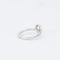 Bague 51 Bague de fiançailles en or 750 avec diamants 1 ct 58 Facettes
