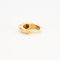 Bague 51 Bague jonc en or jaune 750 pavée de diamants 58 Facettes