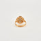 Bague 54 Bague en or jaune 750 avec diamants 58 Facettes
