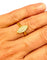 Bague 55 Bague marquise en or jaune 750 et diamants 58 Facettes