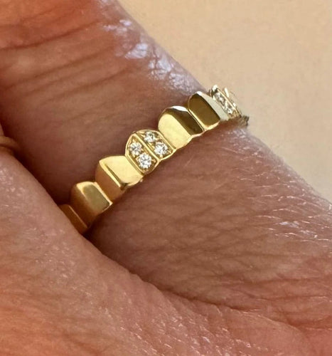 Bague 49 FRED Île d’Or - Bague en or jaune 750 et diamants 58 Facettes