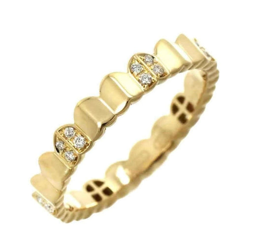 Bague 49 FRED Île d’Or - Bague en or jaune 750 et diamants 58 Facettes