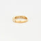 Bague 52 Demi-alliance - Bague en or jaune 750 et diamants 58 Facettes