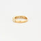 Bague 52 Demi-alliance - Bague en or jaune 750 et diamants 58 Facettes