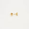 Boucles d'oreilles Boucles d’oreilles puces en or 750 avec diamants 58 Facettes