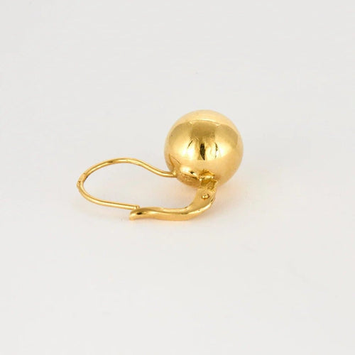 Boucles d'oreilles Boucles d’oreilles boule vintage en or jaune 18 carats 58 Facettes