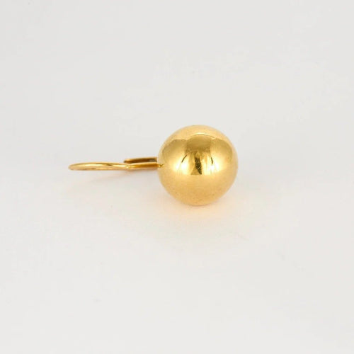 Boucles d'oreilles Boucles d’oreilles boule vintage en or jaune 18 carats 58 Facettes