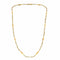 Collier Collier en or jaune 750/1000 avec perles de culture 58 Facettes