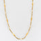 Collier Collier en or jaune 750/1000 avec perles de culture 58 Facettes
