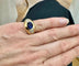 Bague 51 Mauboussin - Bague en or jaune 750 ornée d’iolite et diamants 58 Facettes
