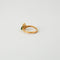 Bague 57 Bague Toi & Moi émeraude et diamants en or jaune 18 k 58 Facettes