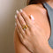 Bague 64.5 Bague chevalière vintage en or jaune 18k et diamant 58 Facettes
