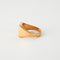 Bague 64.5 Bague chevalière vintage en or jaune 18k et diamant 58 Facettes