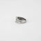 Bague 57 Bague bandeau en or blanc 18 k et diamants 58 Facettes