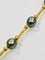 Bracelet Bracelet perles de Tahiti en or jaune 18k 58 Facettes