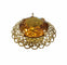 Pendentif Pendentif ancien en or jaune et citrine 58 Facettes