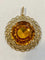 Pendentif Pendentif ancien en or jaune et citrine 58 Facettes