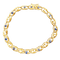 Bracelet Bracelet ancien circa 1900 en or jaune 18k, perles et saphirs 58 Facettes